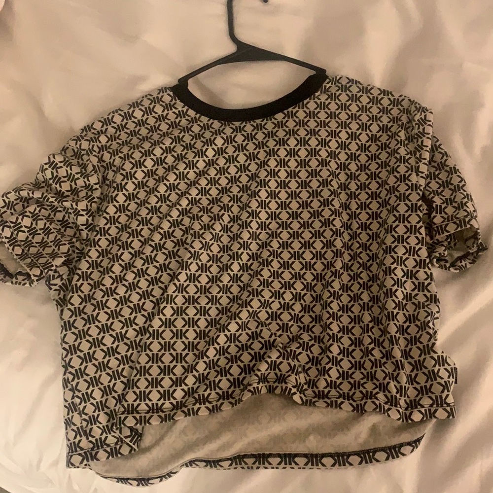 Kendall and Kylie Monogram loose-fitting shirt